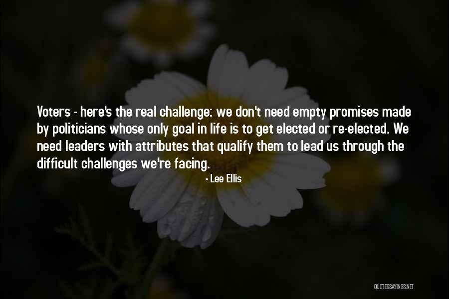 Attributes Quotes By Lee Ellis