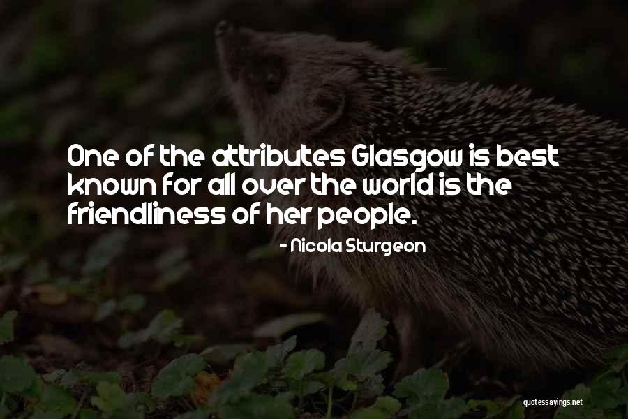 Attributes Quotes By Nicola Sturgeon