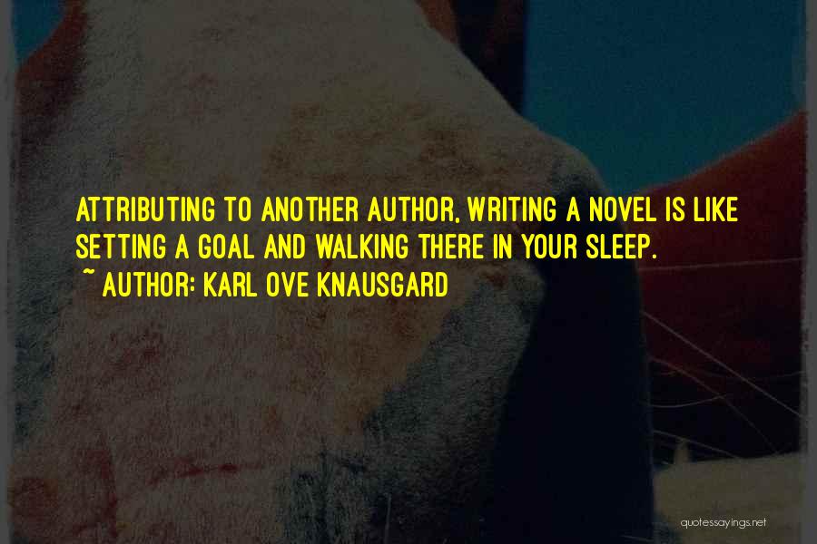 Attributing Quotes By Karl Ove Knausgard