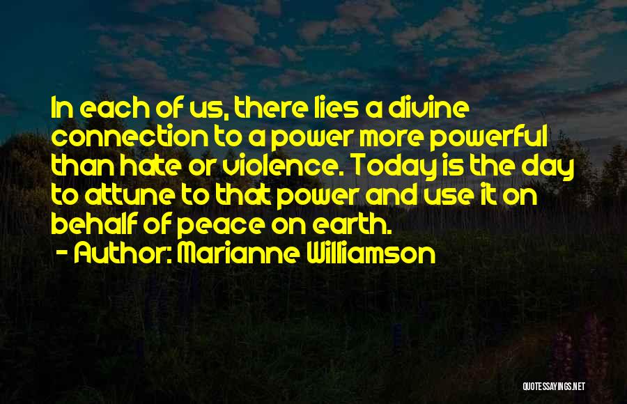 Attune Quotes By Marianne Williamson