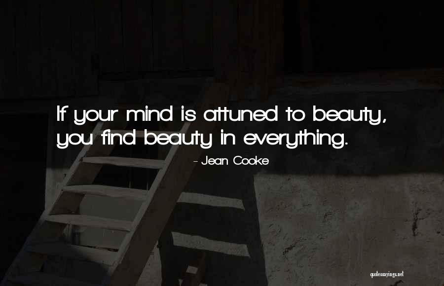 Attuned Quotes By Jean Cooke