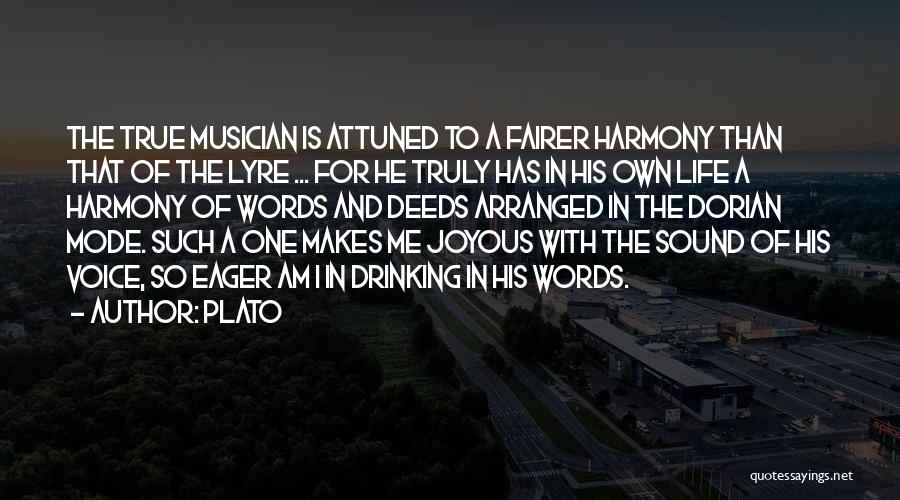 Attuned Quotes By Plato
