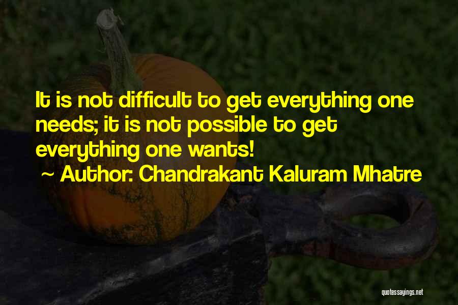 Aturan Adalah Quotes By Chandrakant Kaluram Mhatre