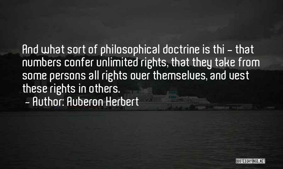 Auberon Herbert Quotes 1276735