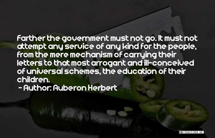 Auberon Herbert Quotes 197685