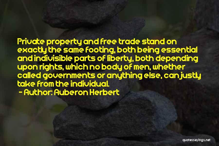 Auberon Herbert Quotes 283448