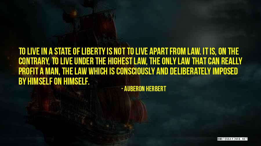 Auberon Herbert Quotes 334452