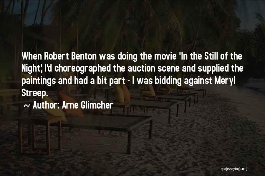 Auction Bidding Quotes By Arne Glimcher