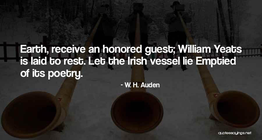 Auden Poetry Quotes By W. H. Auden