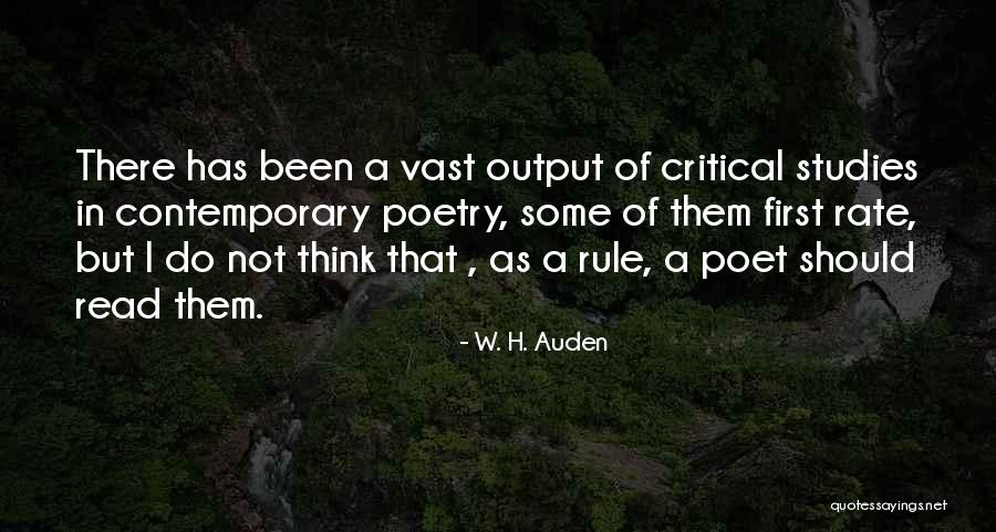 Auden Poetry Quotes By W. H. Auden