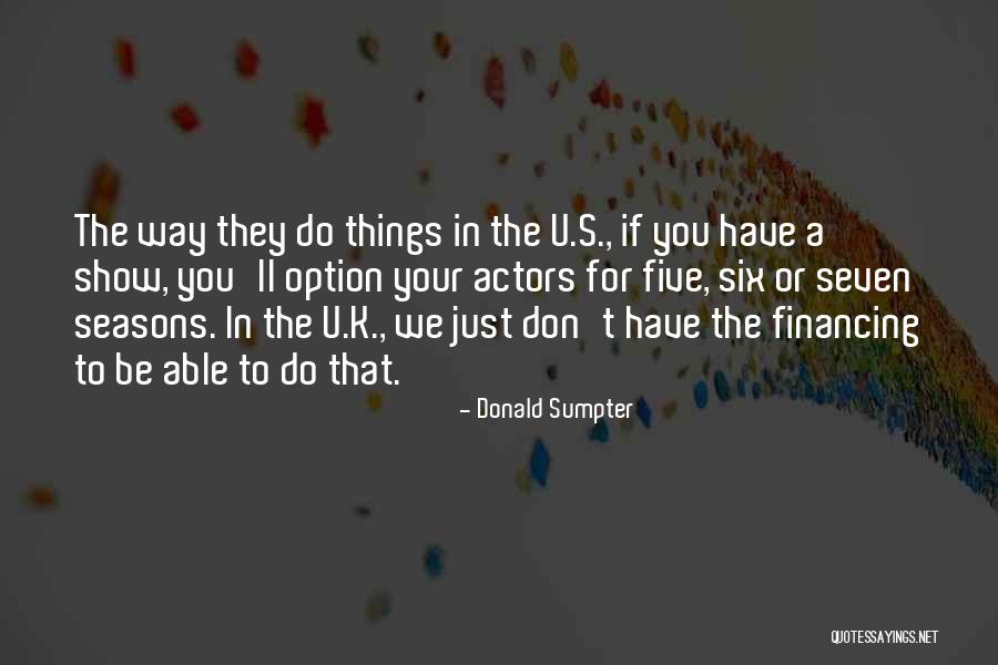 Audi El Paso Quotes By Donald Sumpter Audi El Paso Quotes By Donald Sumpter