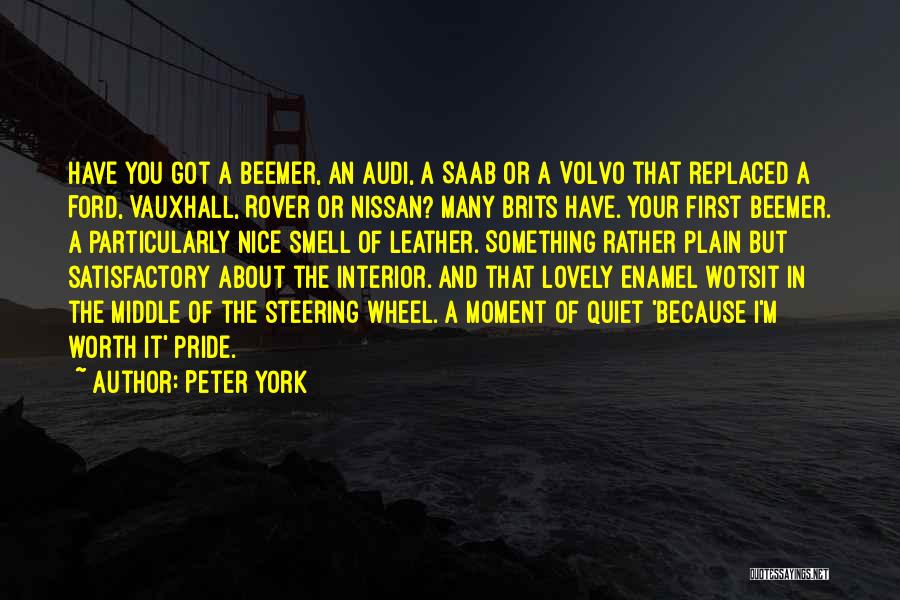 Audi Quotes By Peter York