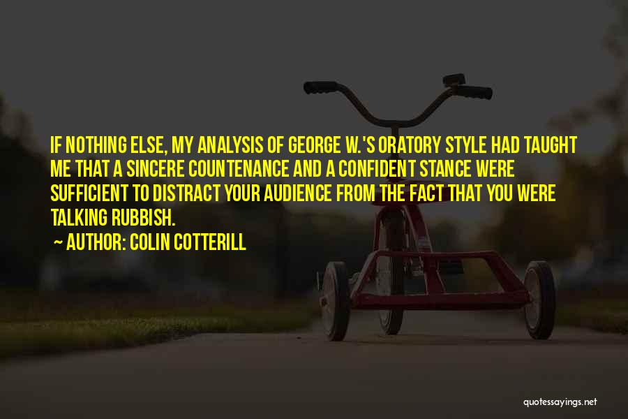 Audience Analysis Quotes By Colin Cotterill