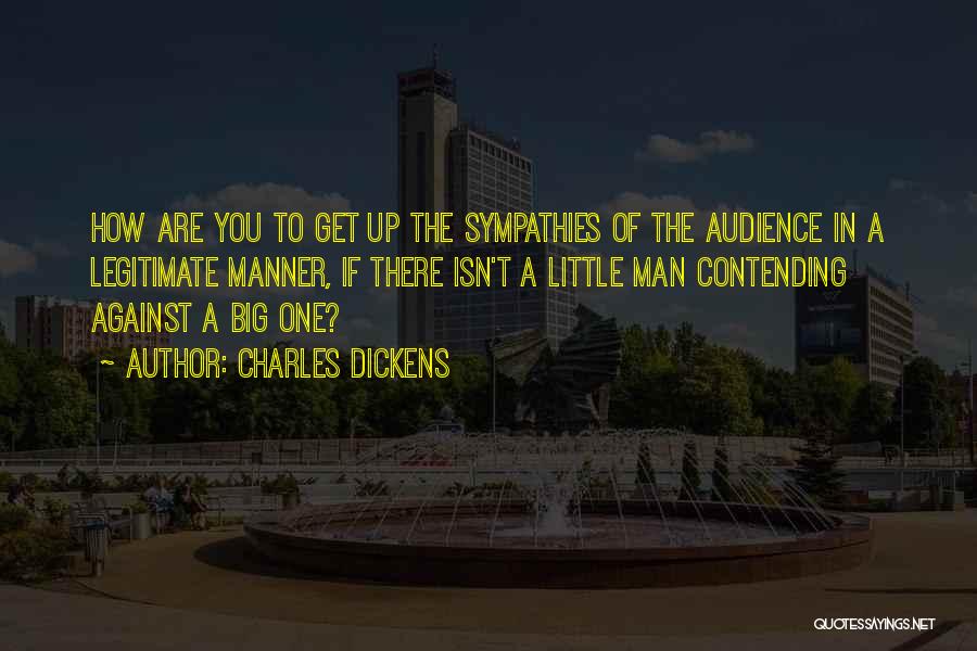 Audience Of One Quotes By Charles Dickens