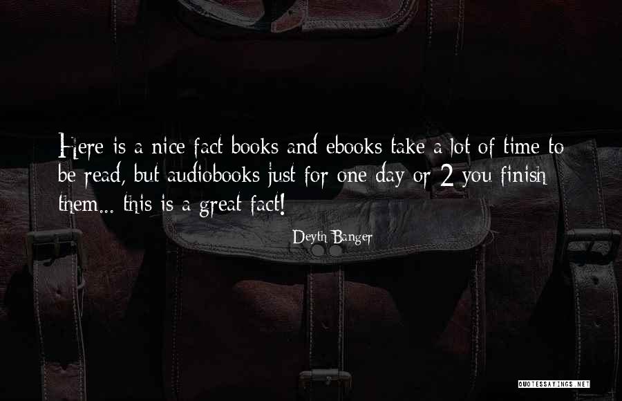 Audiobooks Quotes By Deyth Banger Audiobooks Quotes By Deyth Banger