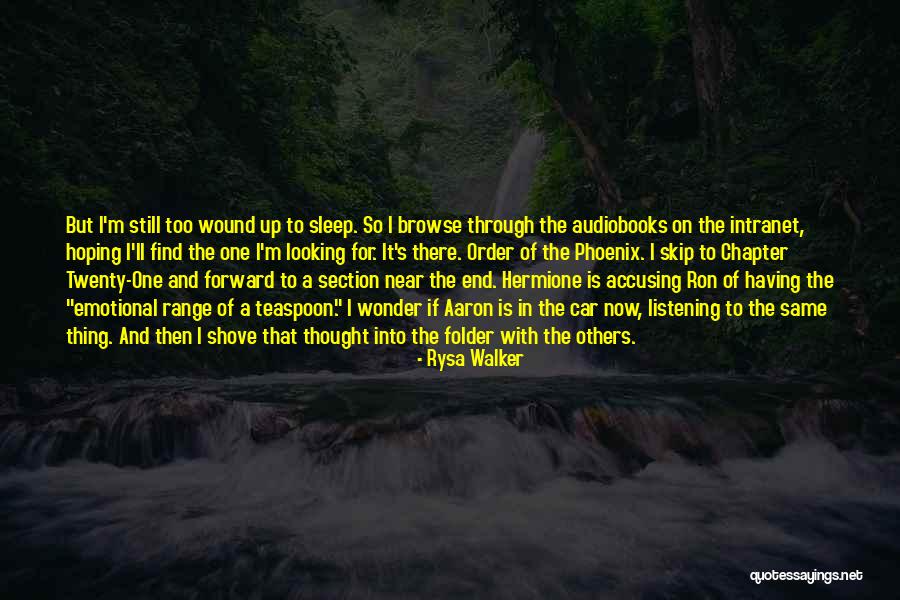 Audiobooks Quotes By Rysa Walker Audiobooks Quotes By Rysa Walker