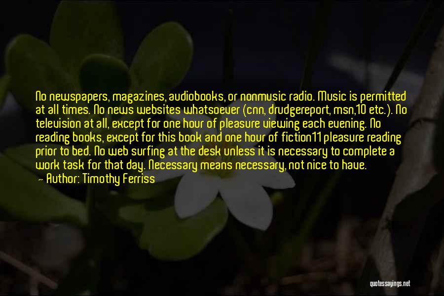 Audiobooks Quotes By Timothy Ferriss