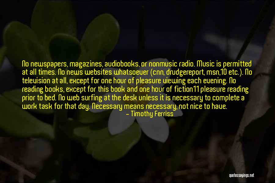 Audiobooks Quotes By Timothy Ferriss