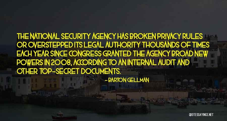 Audit Quotes By Barton Gellman