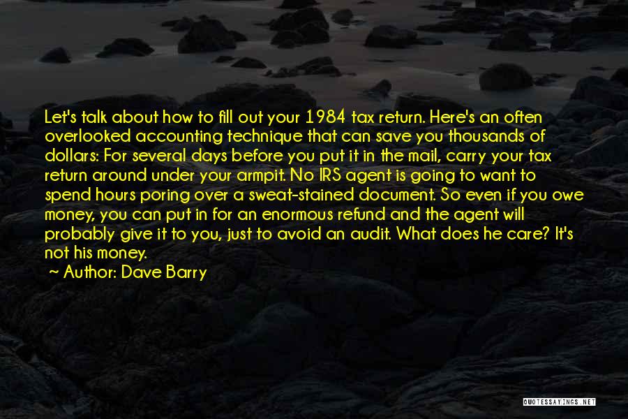 Audit Quotes By Dave Barry