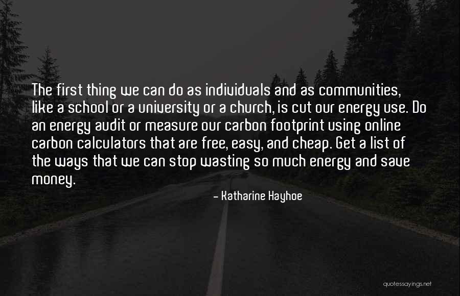 Audit Quotes By Katharine Hayhoe