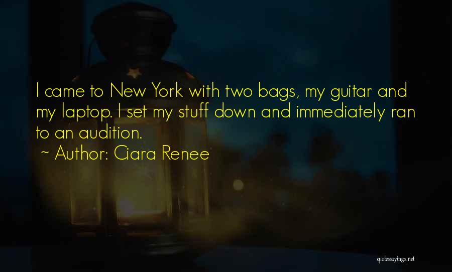 Audition Quotes By Ciara Renee