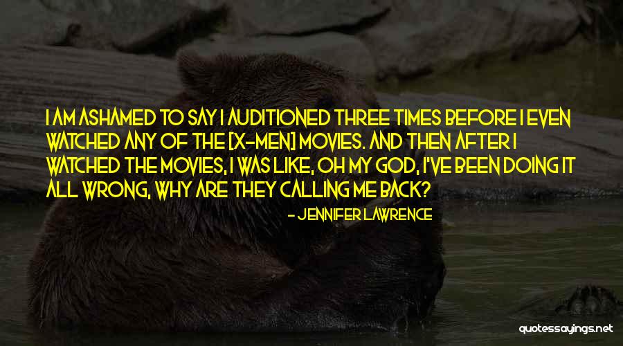 Auditioned Quotes By Jennifer Lawrence Auditioned Quotes By Jennifer Lawrence