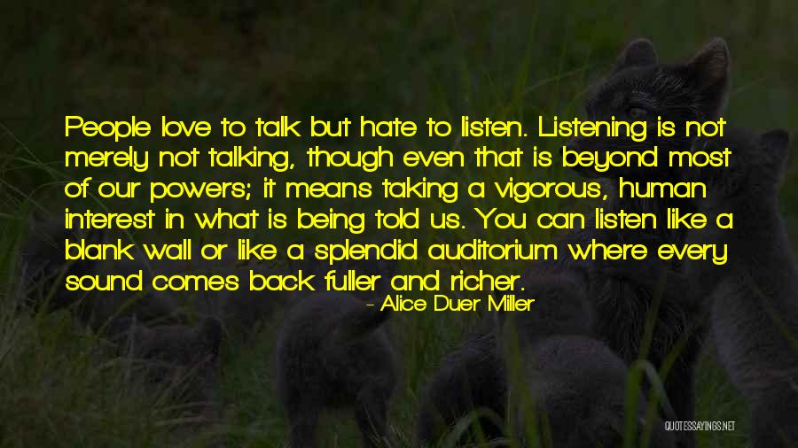 Auditorium Quotes By Alice Duer Miller Auditorium Quotes By Alice Duer Miller