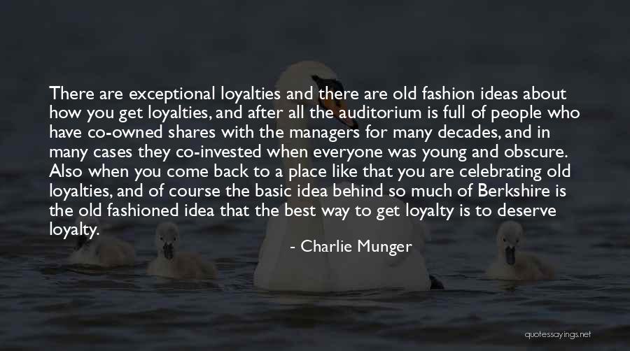 Auditorium Quotes By Charlie Munger Auditorium Quotes By Charlie Munger