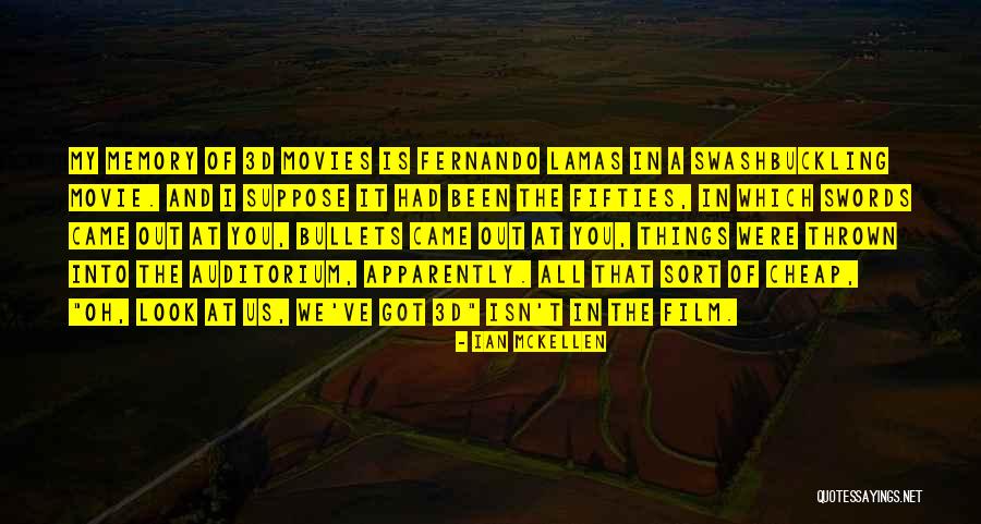 Auditorium Quotes By Ian McKellen Auditorium Quotes By Ian McKellen
