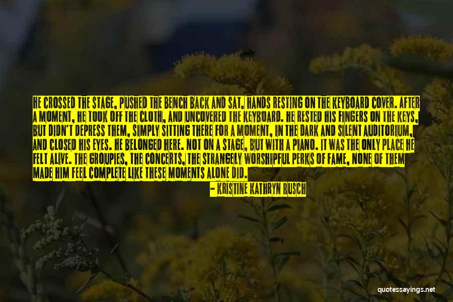 Auditorium Quotes By Kristine Kathryn Rusch Auditorium Quotes By Kristine Kathryn Rusch
