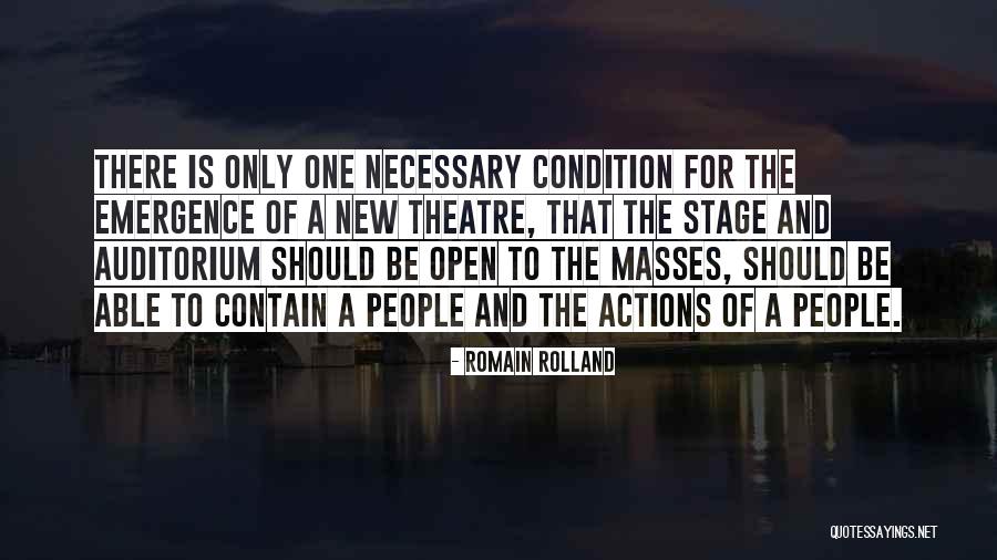 Auditorium Quotes By Romain Rolland Auditorium Quotes By Romain Rolland