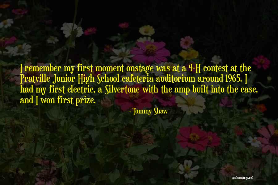 Auditorium Quotes By Tommy Shaw Auditorium Quotes By Tommy Shaw