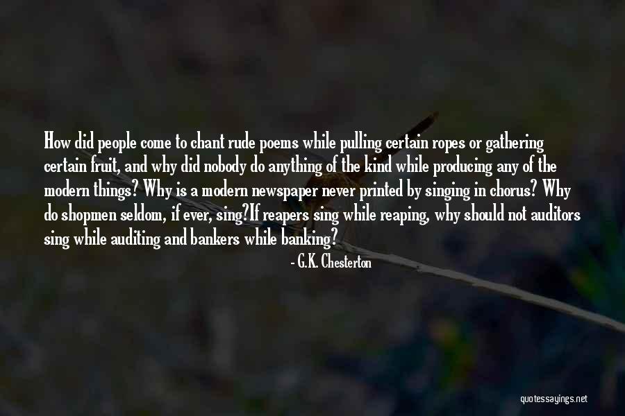 Auditors Quotes By G.K. Chesterton Auditors Quotes By G.K. Chesterton