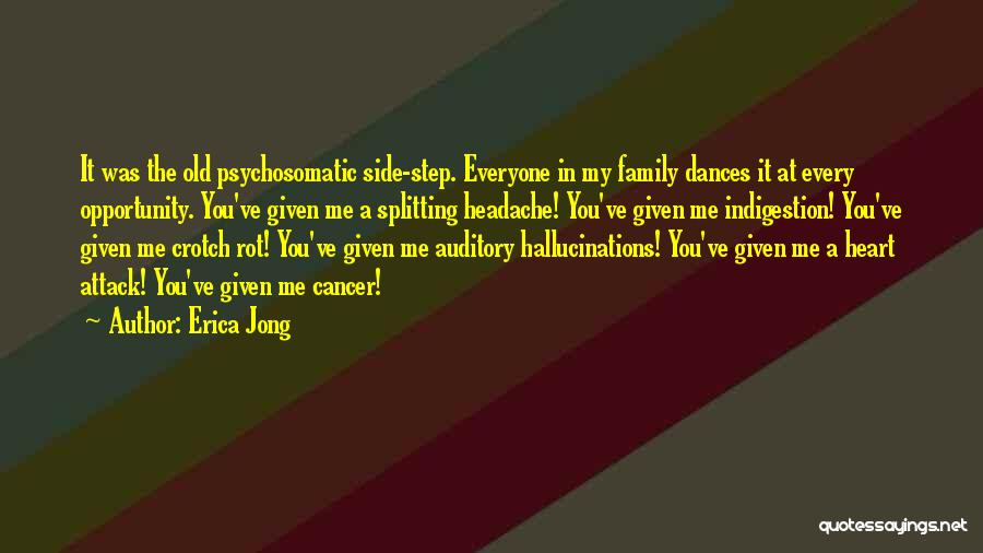 Auditory Hallucinations Quotes By Erica Jong