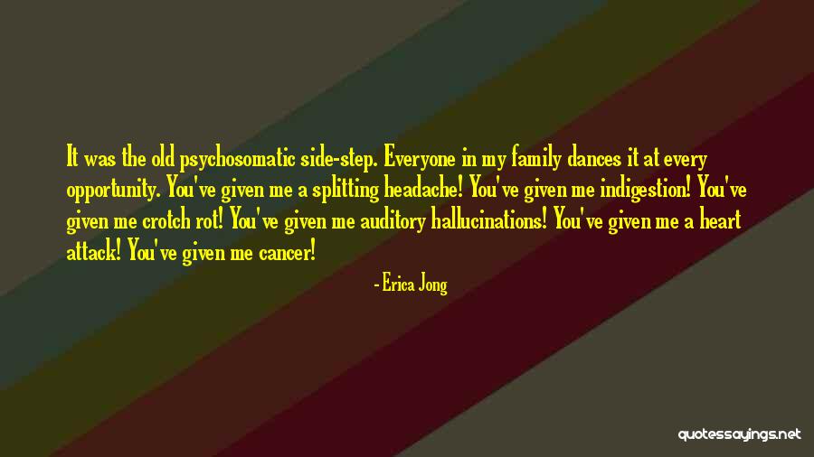 Auditory Hallucinations Quotes By Erica Jong