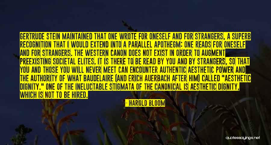 Auerbach Quotes By Harold Bloom Auerbach Quotes By Harold Bloom