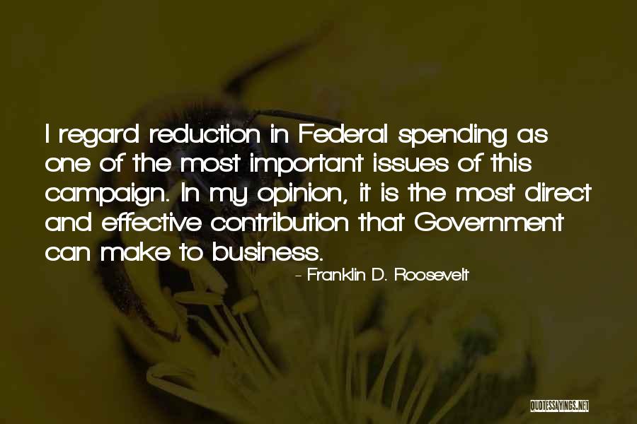 Aufgrund Genitiv Quotes By Franklin D. Roosevelt