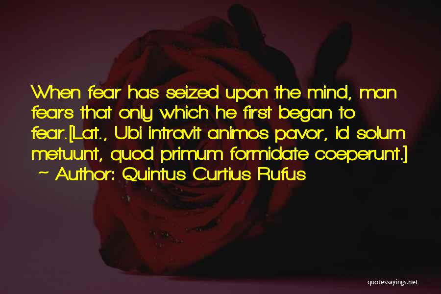 Aufray Hugo Quotes By Quintus Curtius Rufus