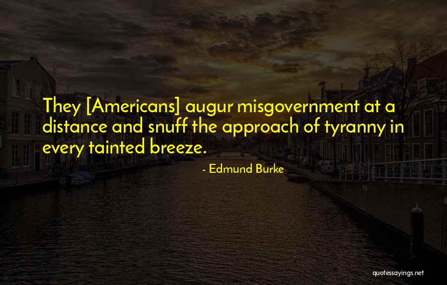 Augur Quotes By Edmund Burke