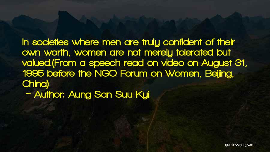 August 31 Quotes By Aung San Suu Kyi