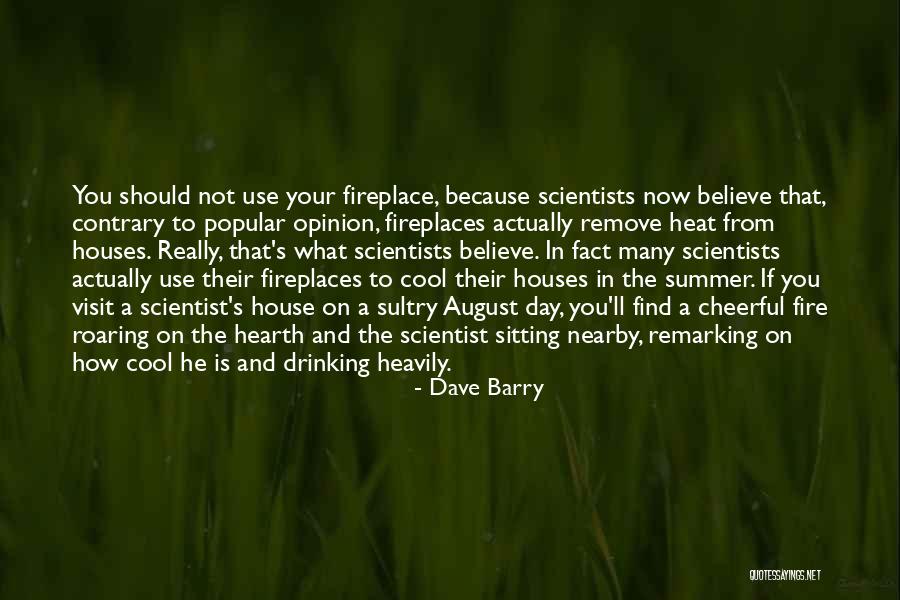 August Heat Quotes By Dave Barry