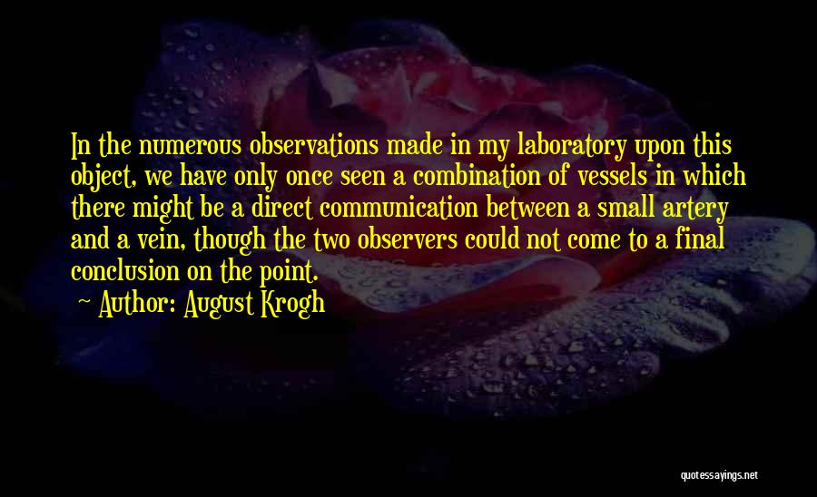August Krogh Quotes 268824