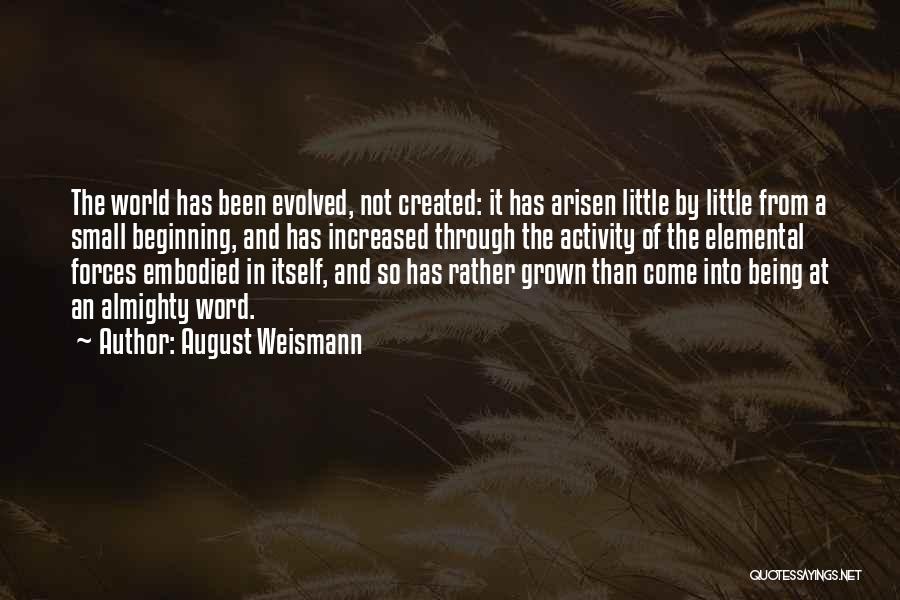 August Weismann Quotes 1824653