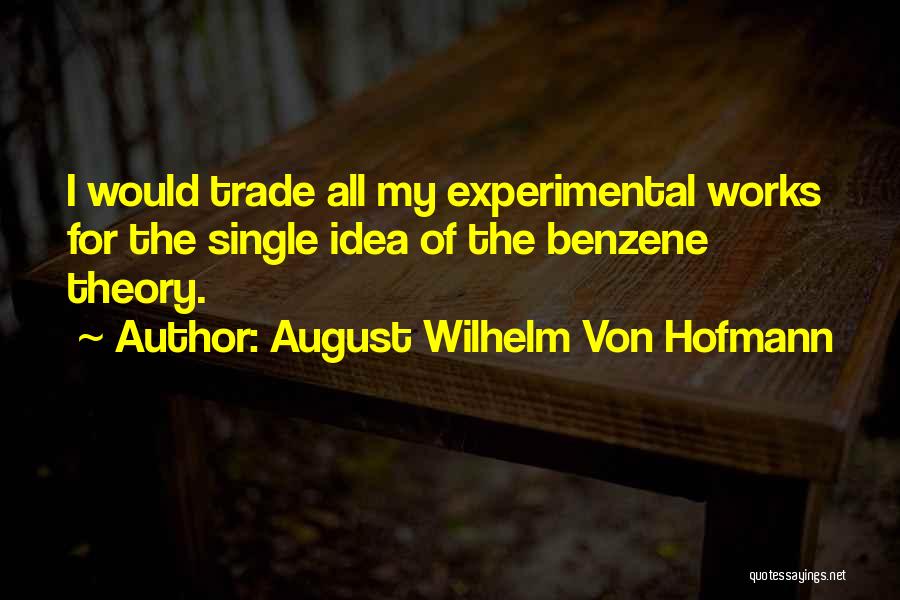 August Wilhelm Von Hofmann Quotes 2008380