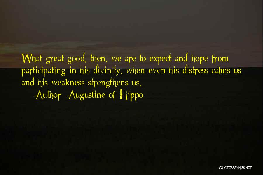 Augustine Of Hippo Hope Quotes By Augustine Of Hippo