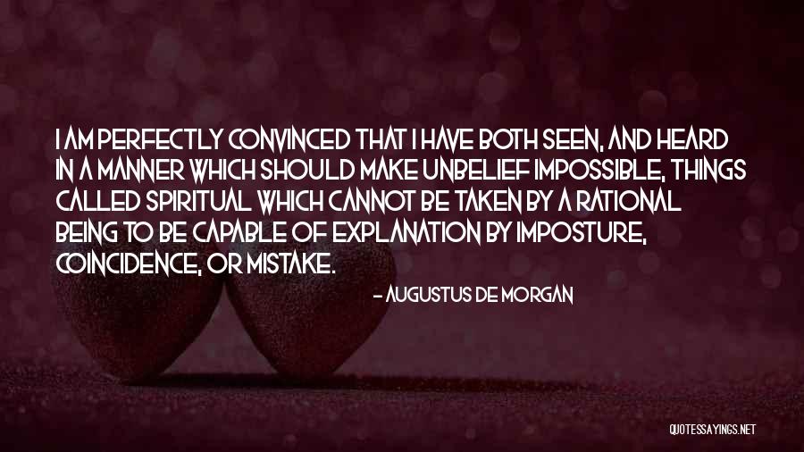 Augustus De Morgan Quotes 1476999