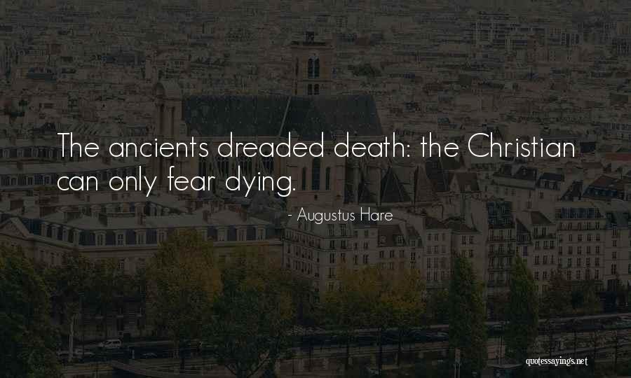 Augustus Death Quotes By Augustus Hare Augustus Death Quotes By Augustus Hare