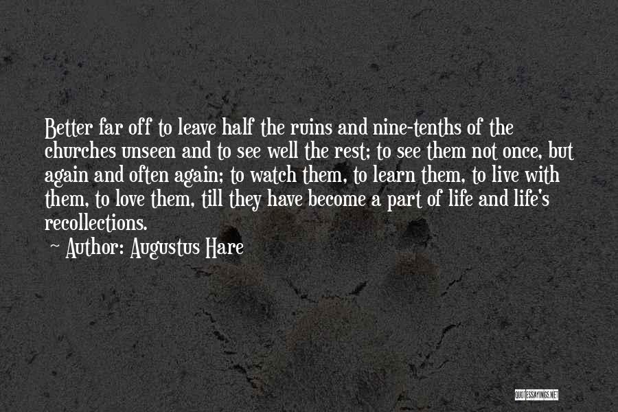 Augustus Hare Quotes 1490656