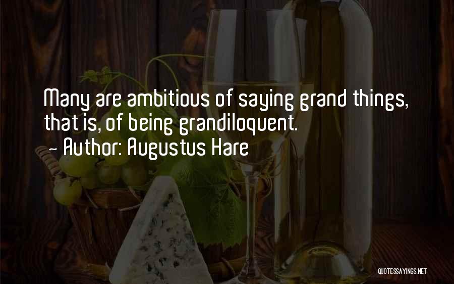 Augustus Hare Quotes 548540